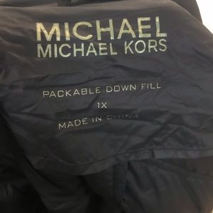 Michael Kors Jackets & Coats - Michael Kors Packable Down filed jacket Michael Kors Jackets & Coats - Michael Kors Packable Down filed jacket